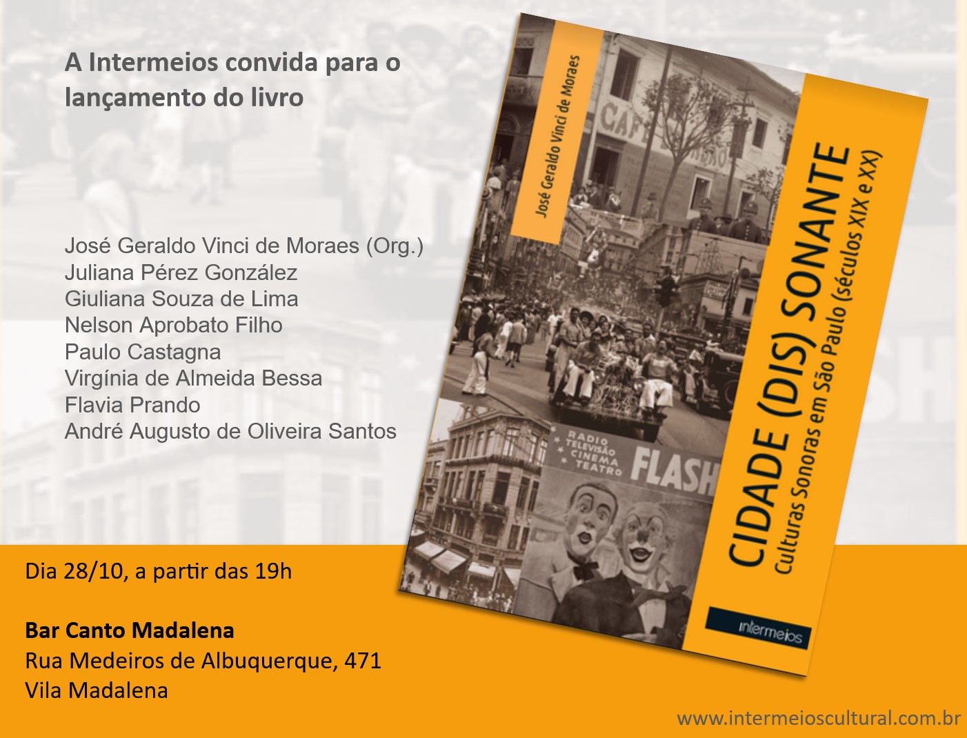 Convite Lancamento Cidade disSonante